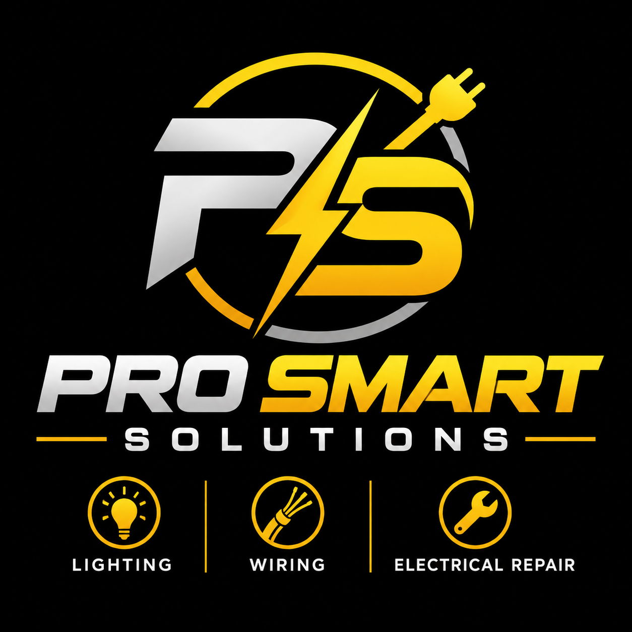 Pro Smart Solutions electrical contractors reviewing blueprints on a job site